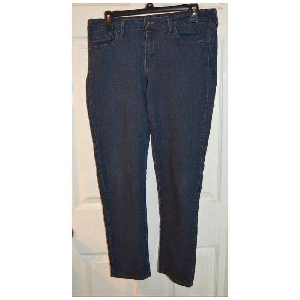 JB Just Black Brand Women's Blue Jeans Size 31 Straight Leg Made in USA!